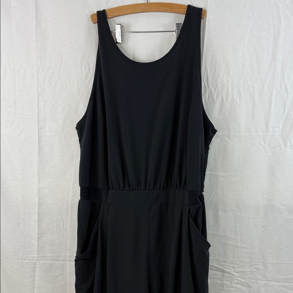 All in Motion Black Jumpsuit